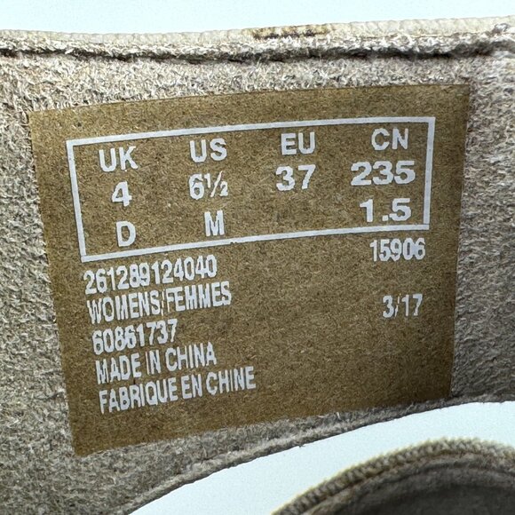 Clarks Cloudsteppers Sandals Womens 6.5 M Taupe Tan Arla Shaylie Open Toe Shoes - Picture 12 of 12